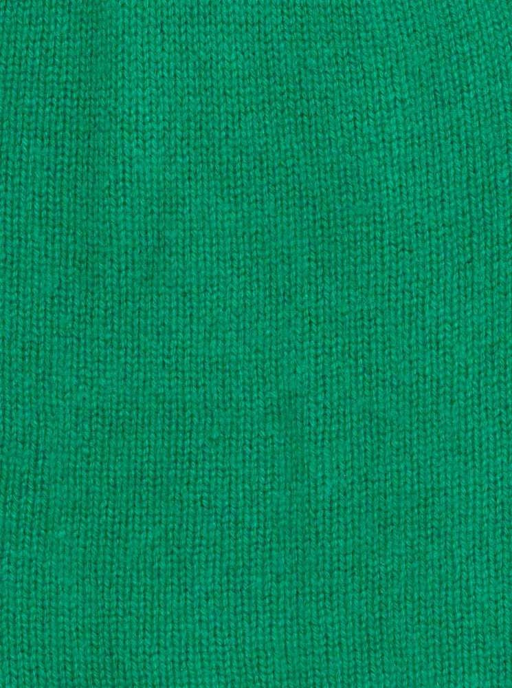 💕 Zwillingsherz Mütze Beanie 100 % Kaschmir Grün