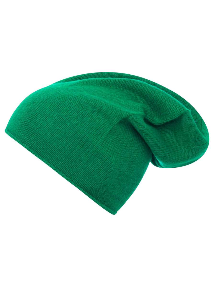 💕 Zwillingsherz Mütze Beanie 100 % Kaschmir Grün
