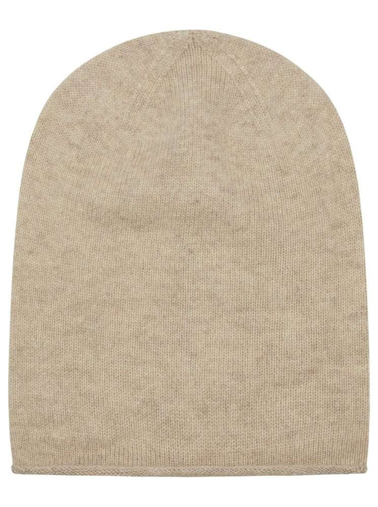 💕 Zwillingsherz Mütze "Classic" Blogger Beanie Wolle Fleece Hellbeige