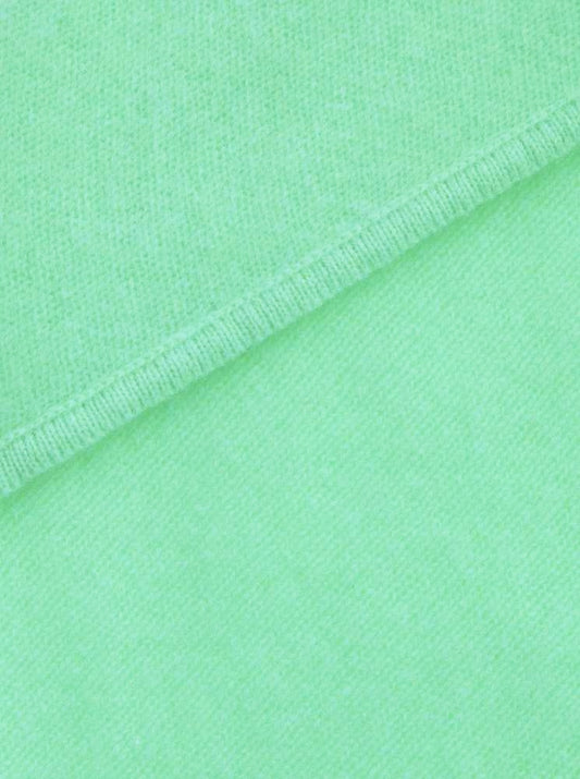 💕 Zwillingsherz Dreieckstuch "Pastell" Kaschmir Mint