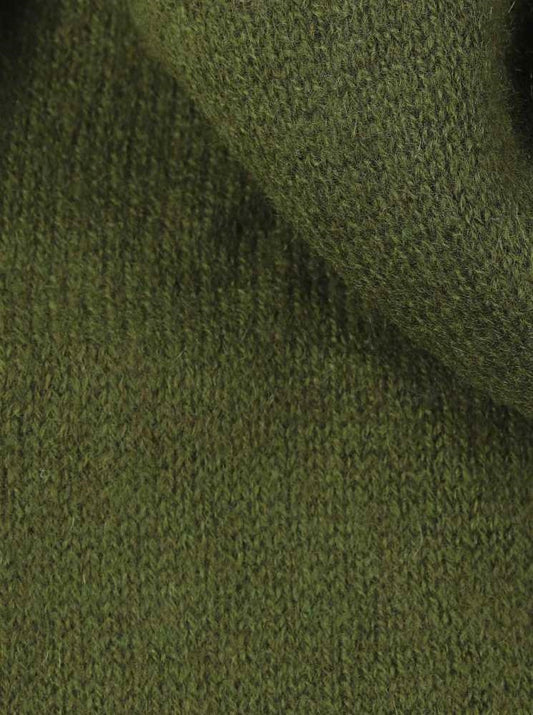 💕 Zwillingsherz Schal 100 % Cashmere "Classic" Kaschmir Dunkelgrün Khaki