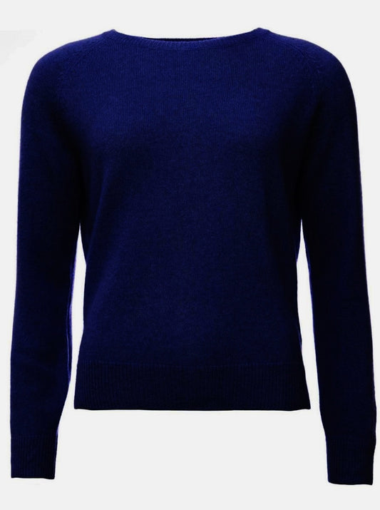 💕 Zwillingsherz Pullover Pulli "Blogger Style" 100 % Kaschmir Cashmere Marine
