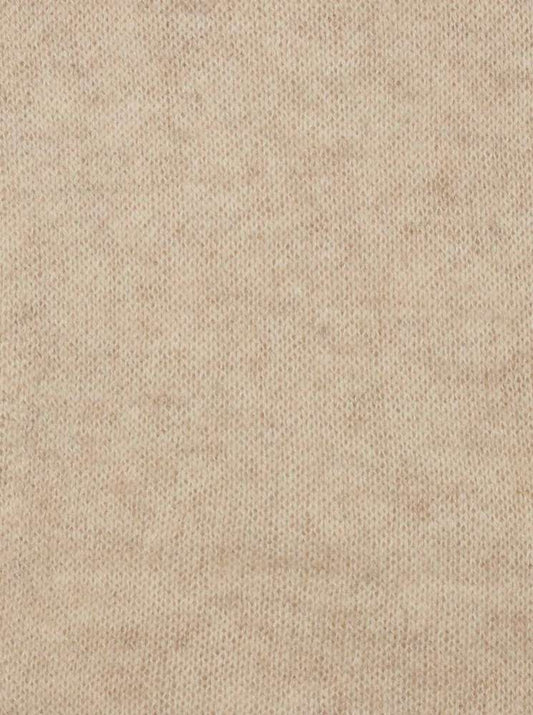 💕 Zwillingsherz Schal 100 % Cashmere "Herren-Uni" Classic Kaschmir Hellbeige