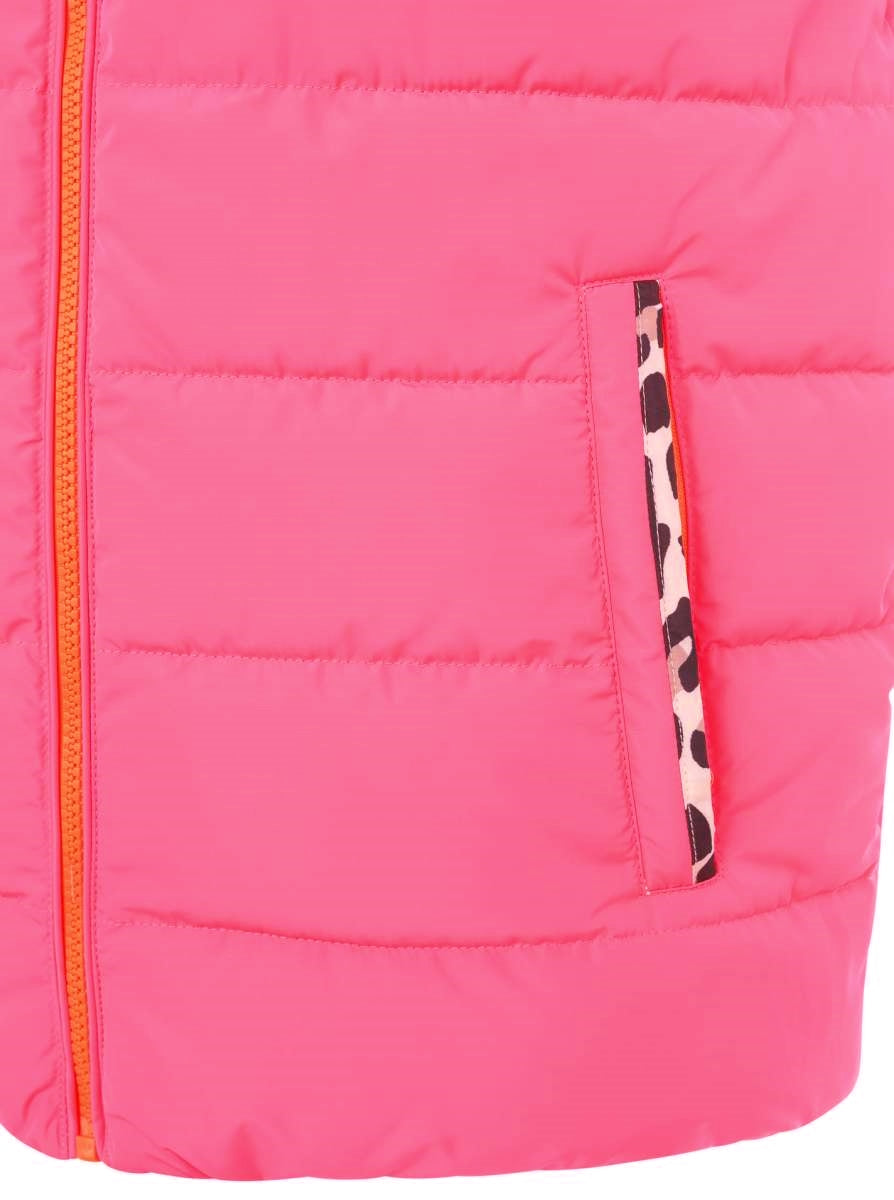 đź’• Zwillingsherz Wendeweste "Leo Strandpink" Kurz Weste Beige Pink