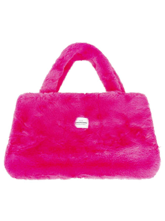 💕 Zwillingsherz Shopper XXL "Fake Fur" Pink