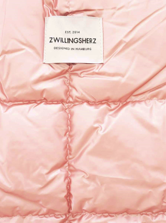 💕 Zwillingsherz Tasche XXL Stepptasche "ZH" Rose