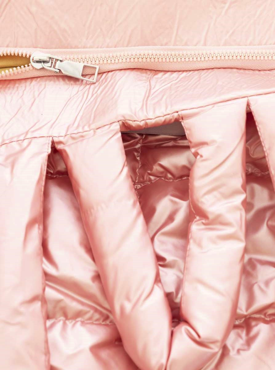 💕 Zwillingsherz Tasche XXL Stepptasche "ZH" Rose