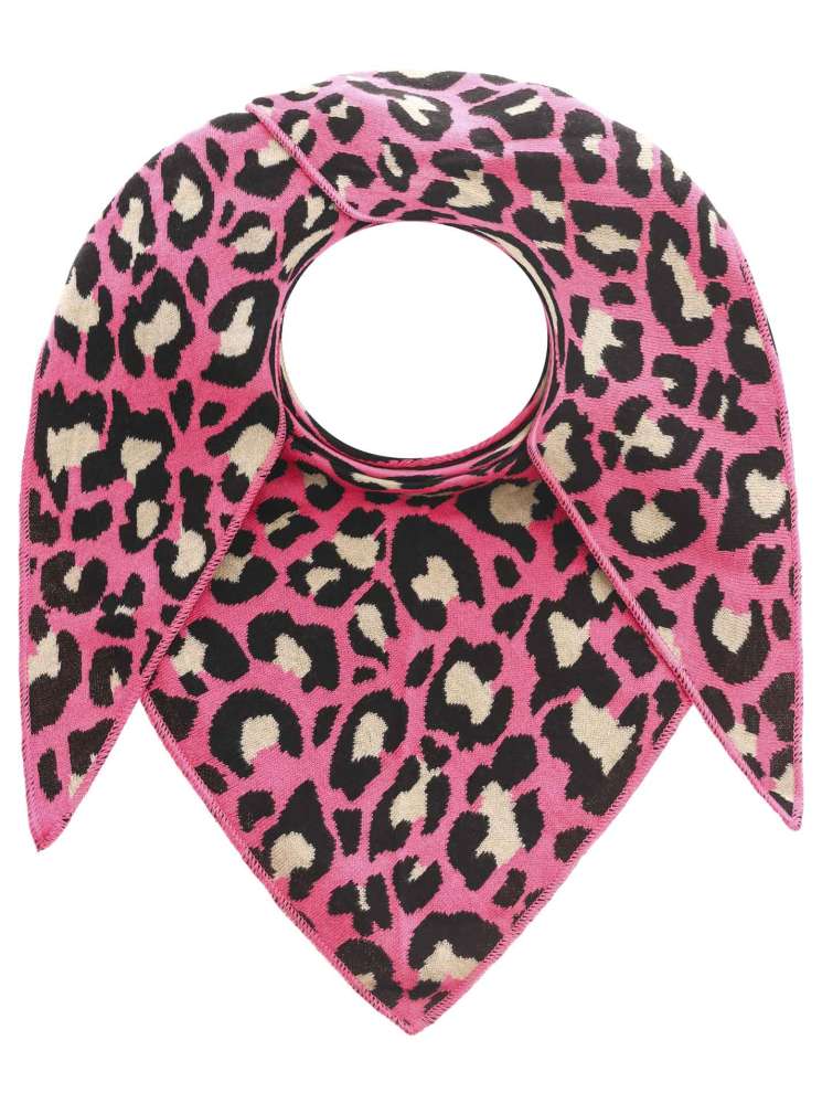 đź’• Zwillingsherz Dreieckstuch "Kristine" Baumwolle Leo Pink