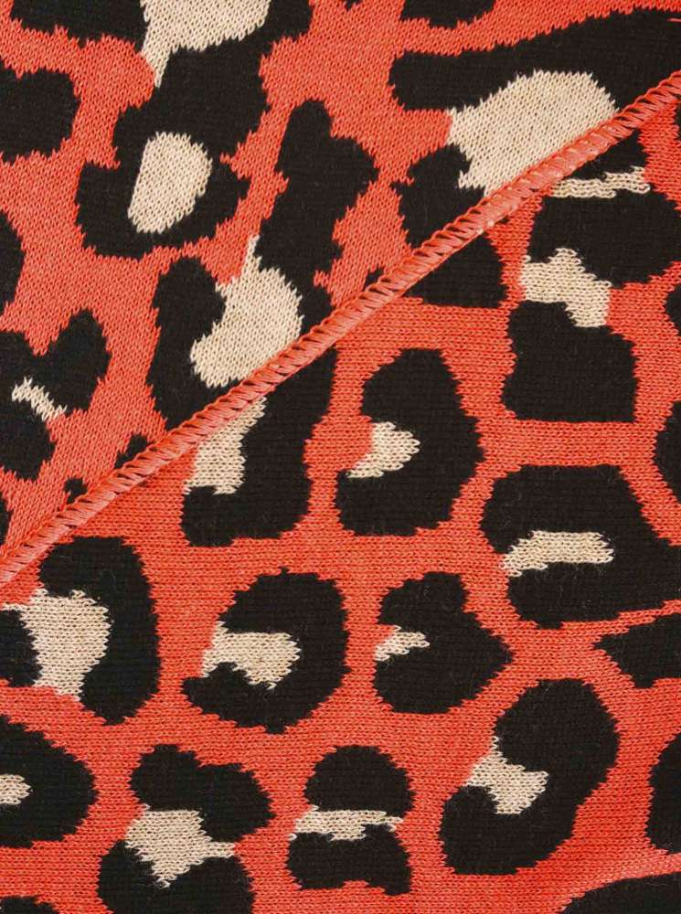 đź’• Zwillingsherz Dreieckstuch "Kristine" Baumwolle Leo Orange