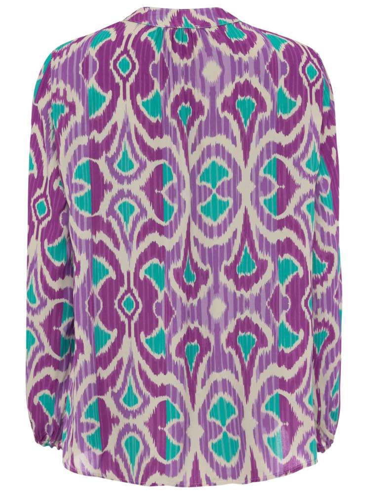 đź’• Zwillingsherz Bluse One size "Porto" Flieder