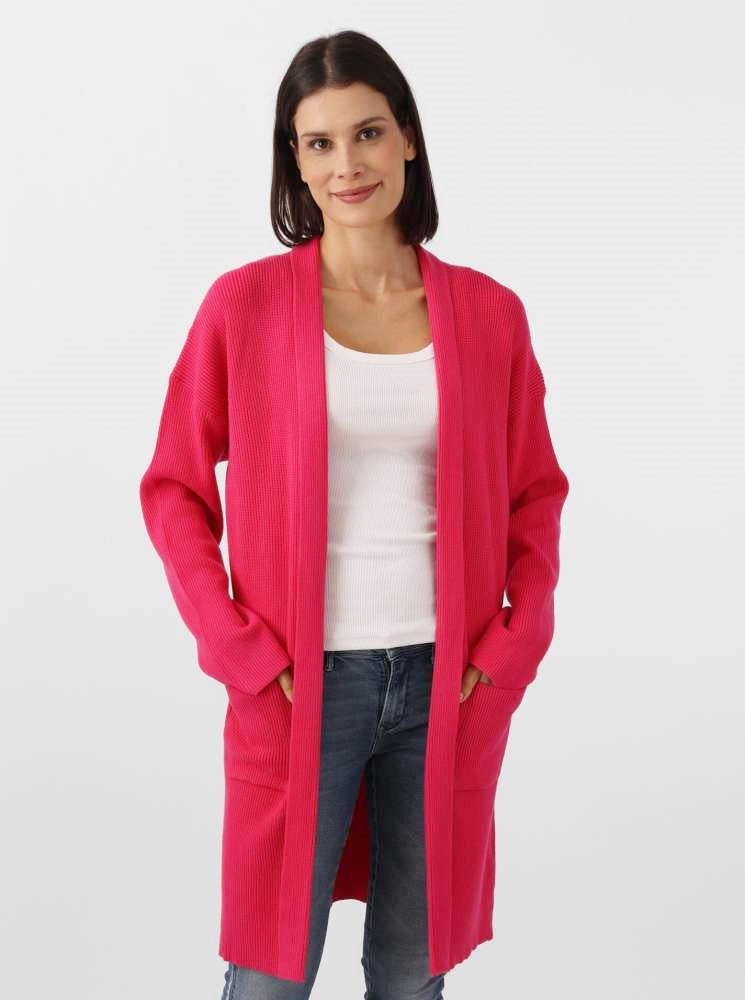 💕 Zwillingsherz Strickjacke "Pauleen" Viskose PInk