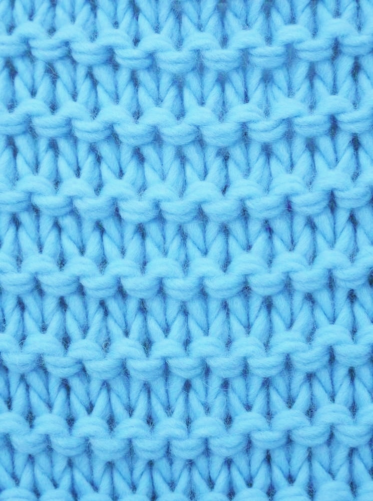 đź’• Zwillingsherz Weste Strickweste "Amrum" Blau