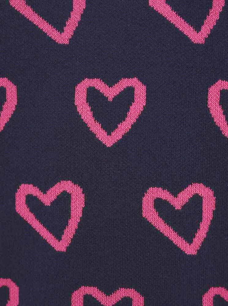 đź’• Zwillingsherz Pullover Pulli "Coralie" 100 % Baumwolle Navy