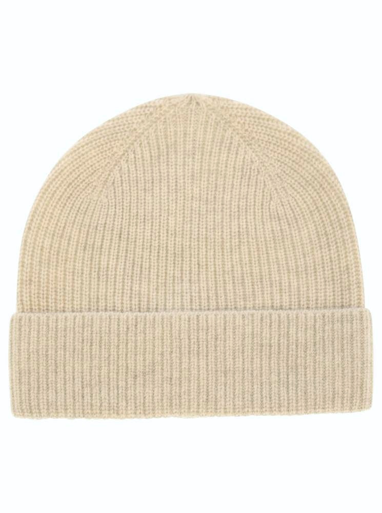 KKS Studios Mütze "Copenhagen" Wolle Kaschmir Beige