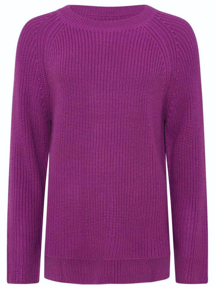 đź’•Zwillingsherz Pullover Pulli "Janna" Wolle Lila