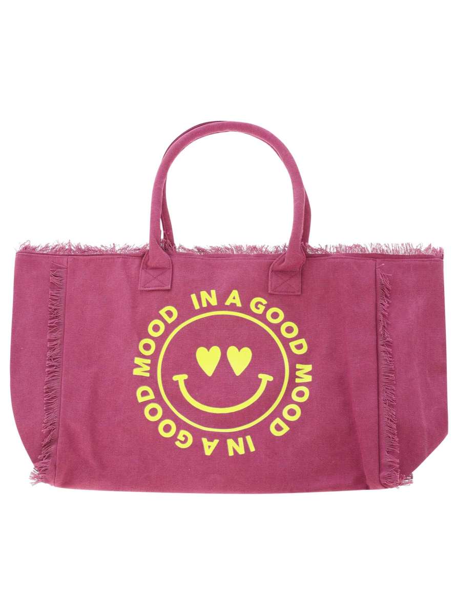 💕 Zwillingsherz Tasche Shopper "Catania" Canvas XXL Limited Edition Pink