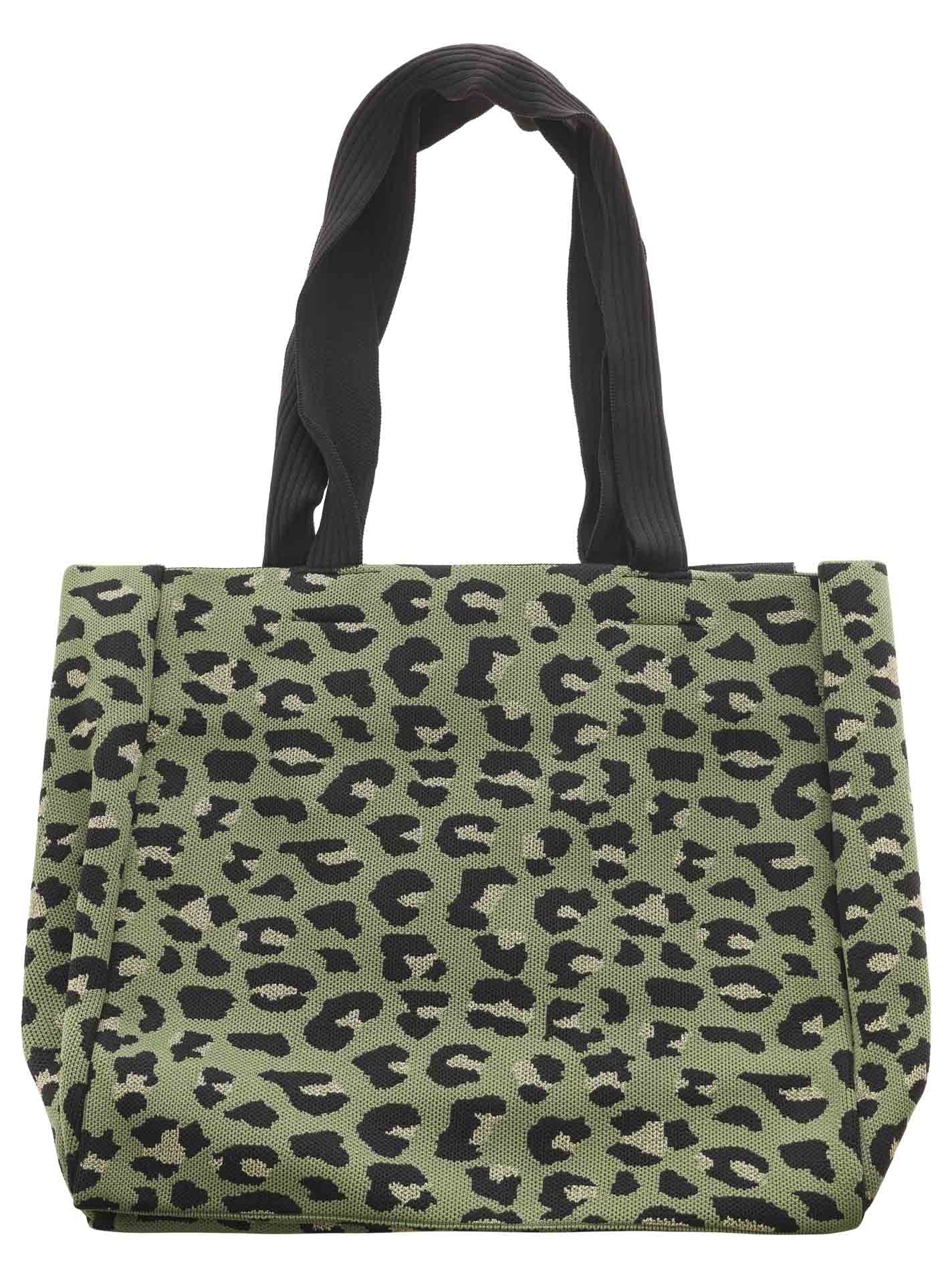 💕 Zwillingsherz Tasche Shopper "Leo & Lurex" Khaki