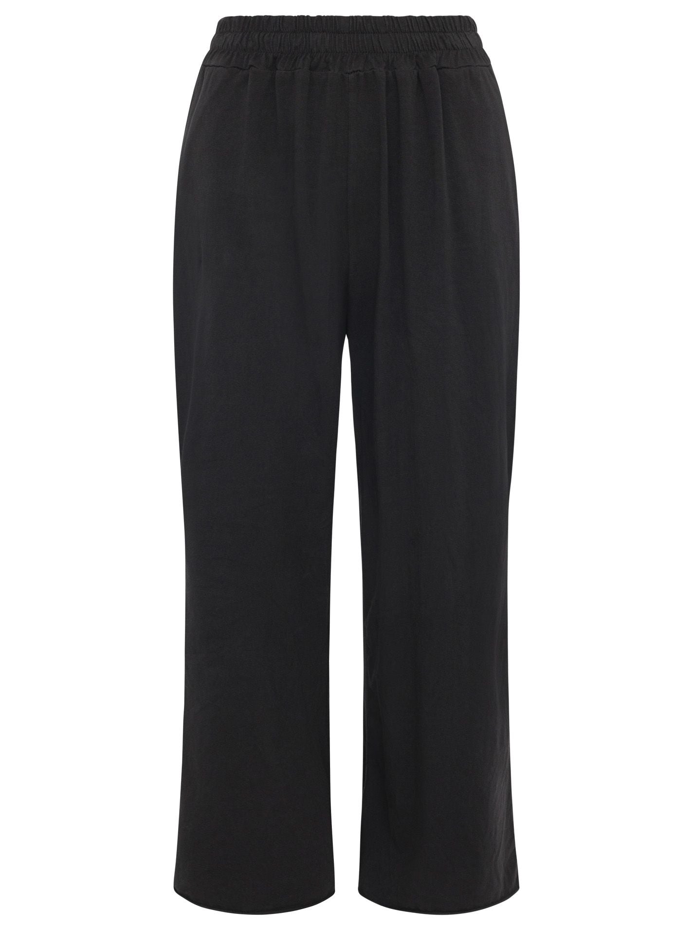 💕 Zwillingsherz Hose "Stretch & Basic" Baumwolle Schwarz