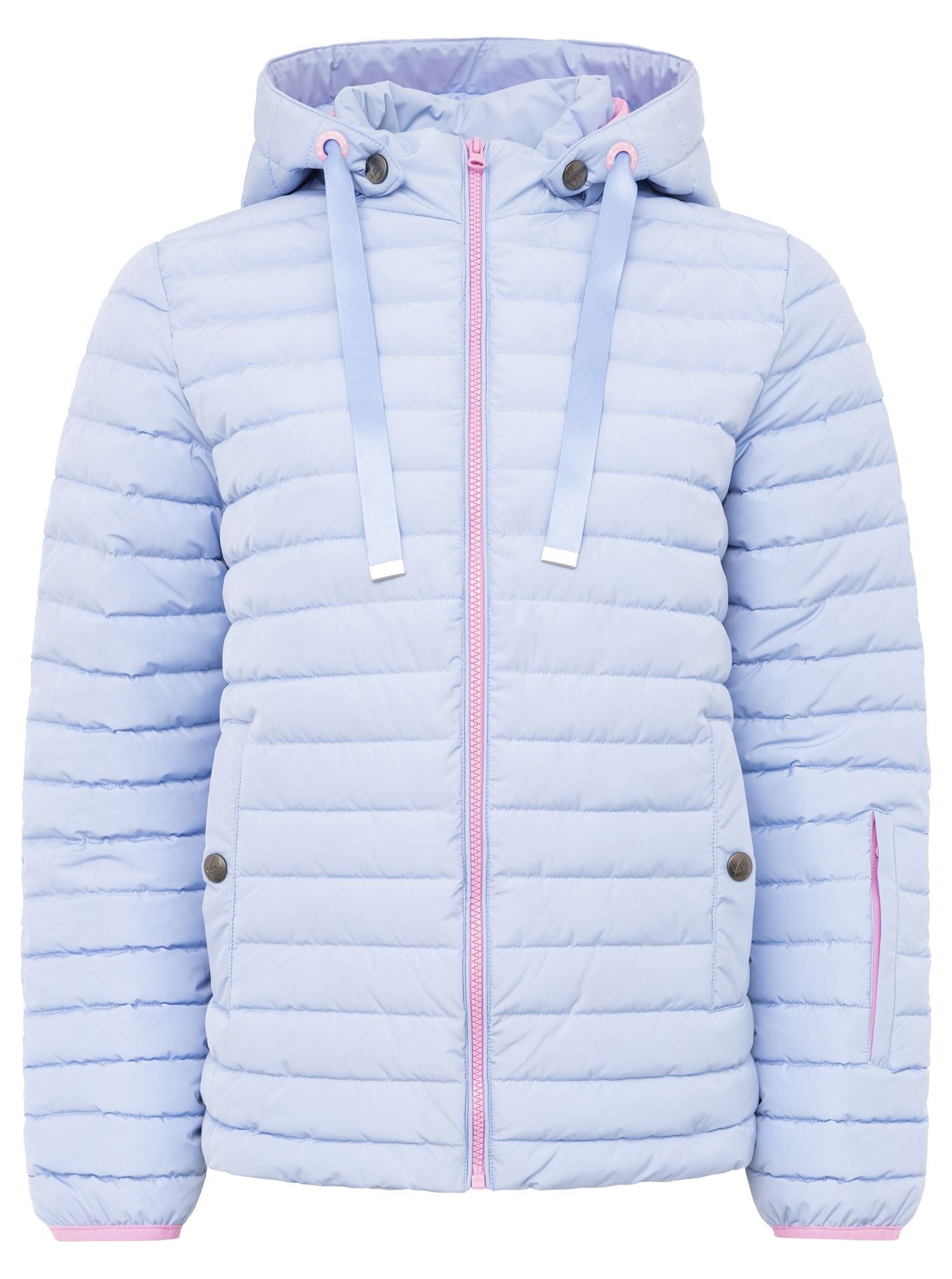 đź’• Zwillingsherz Jacke Steppjacke kurz "Sofia" Hellblau