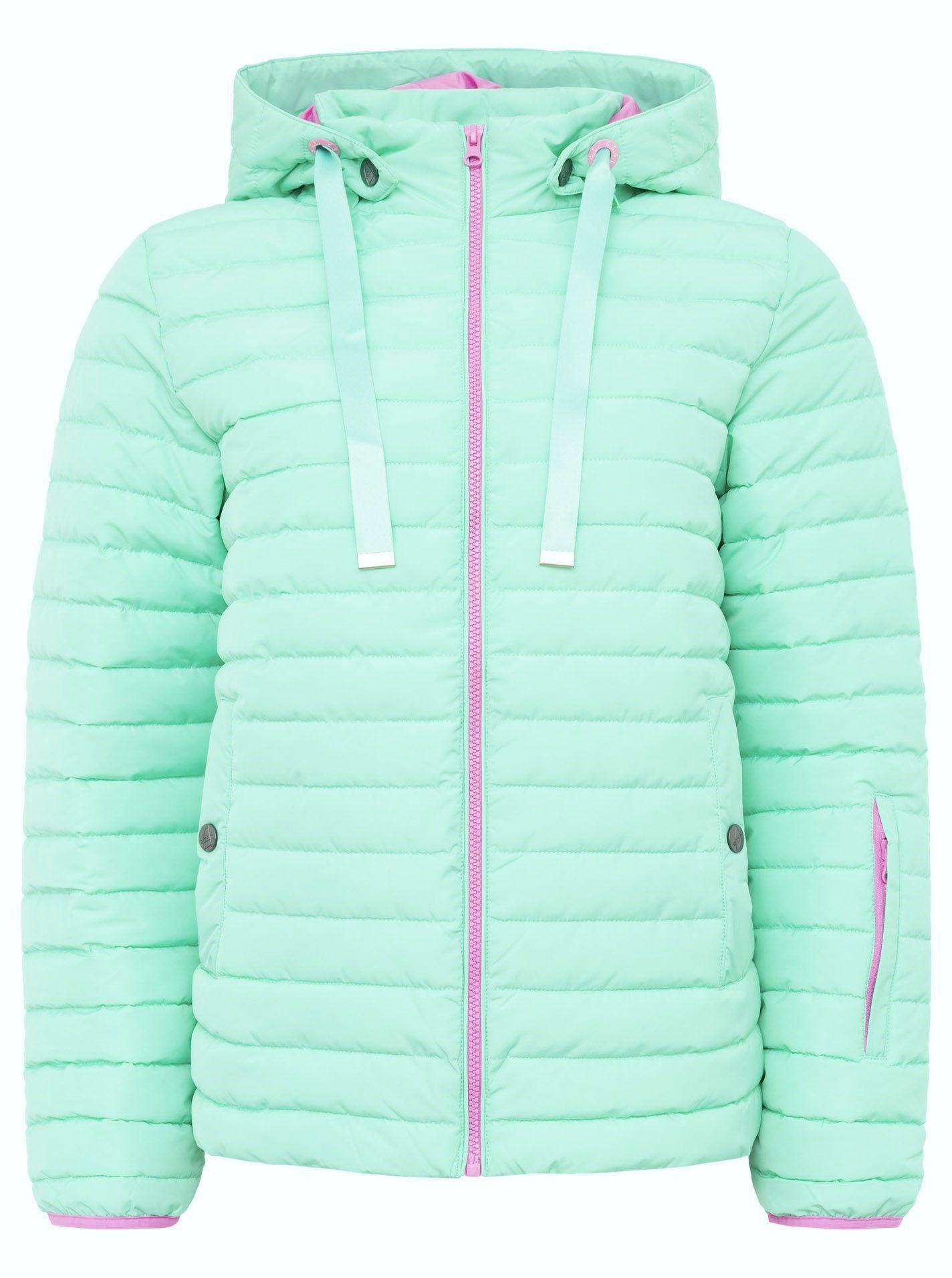 đź’• Zwillingsherz Jacke Steppjacke kurz "Sofia" Mint
