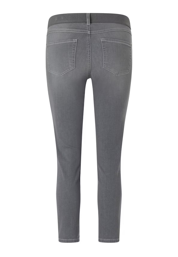 Angels Jeans Ornella 5 Pocket verkürzt Mid Grey used