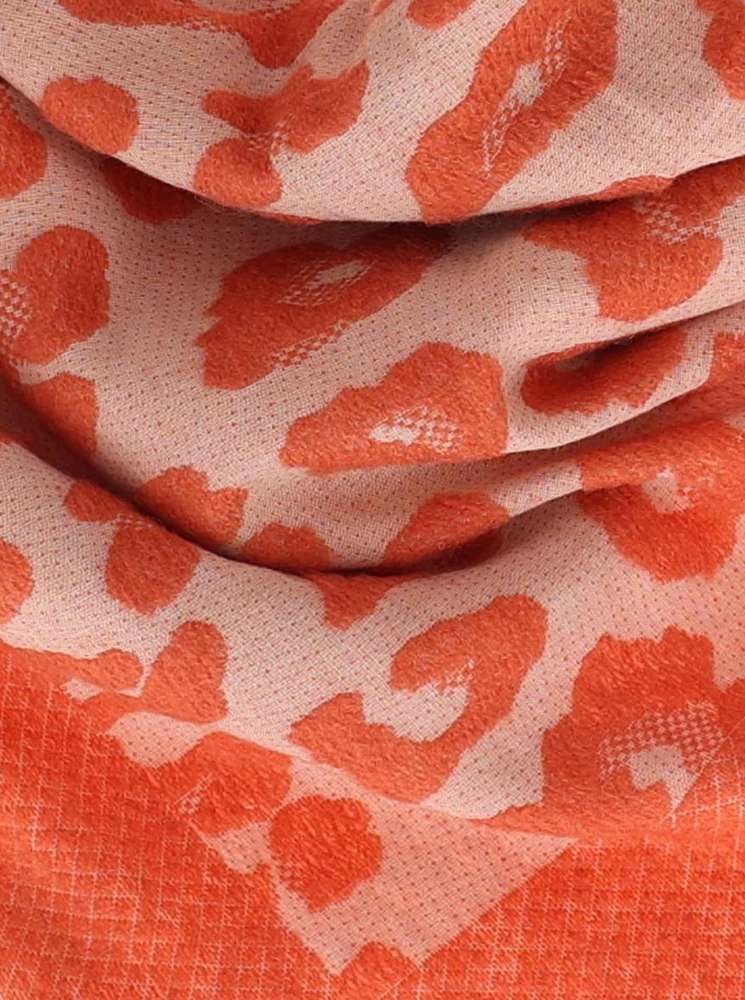 💕 Zwillingsherz Dreieckstuch Viereck "Motala" Wolle Orange