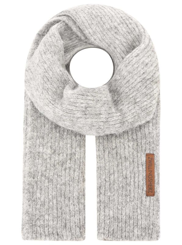 💕 Zwillingsherz Schal Kuschelschal "Rippe & Patch" Herren