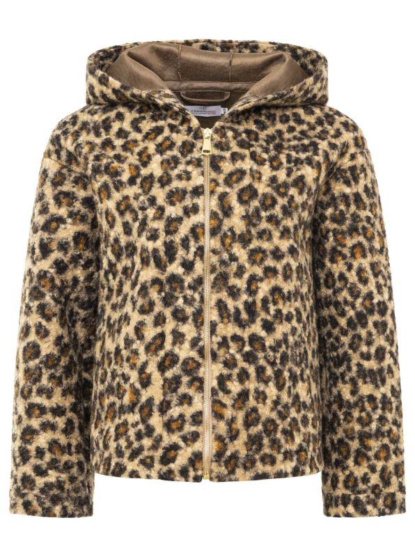 💕 Zwillingsherz Jacke "Teddyjacke Leo" Beige