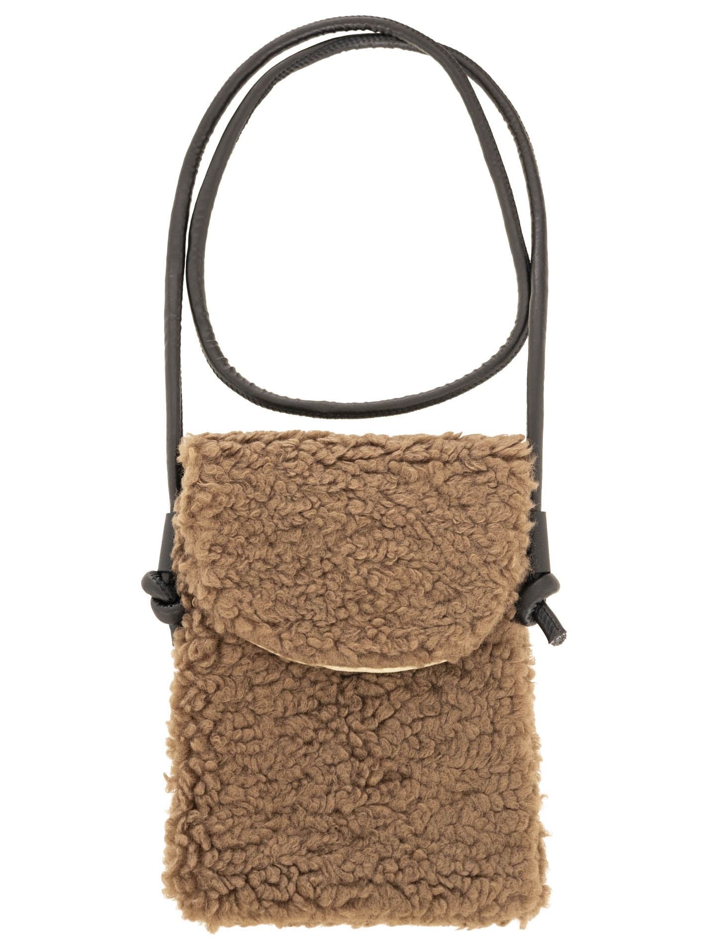 💕 Zwillingsherz Handytasche "Teddy" Braun