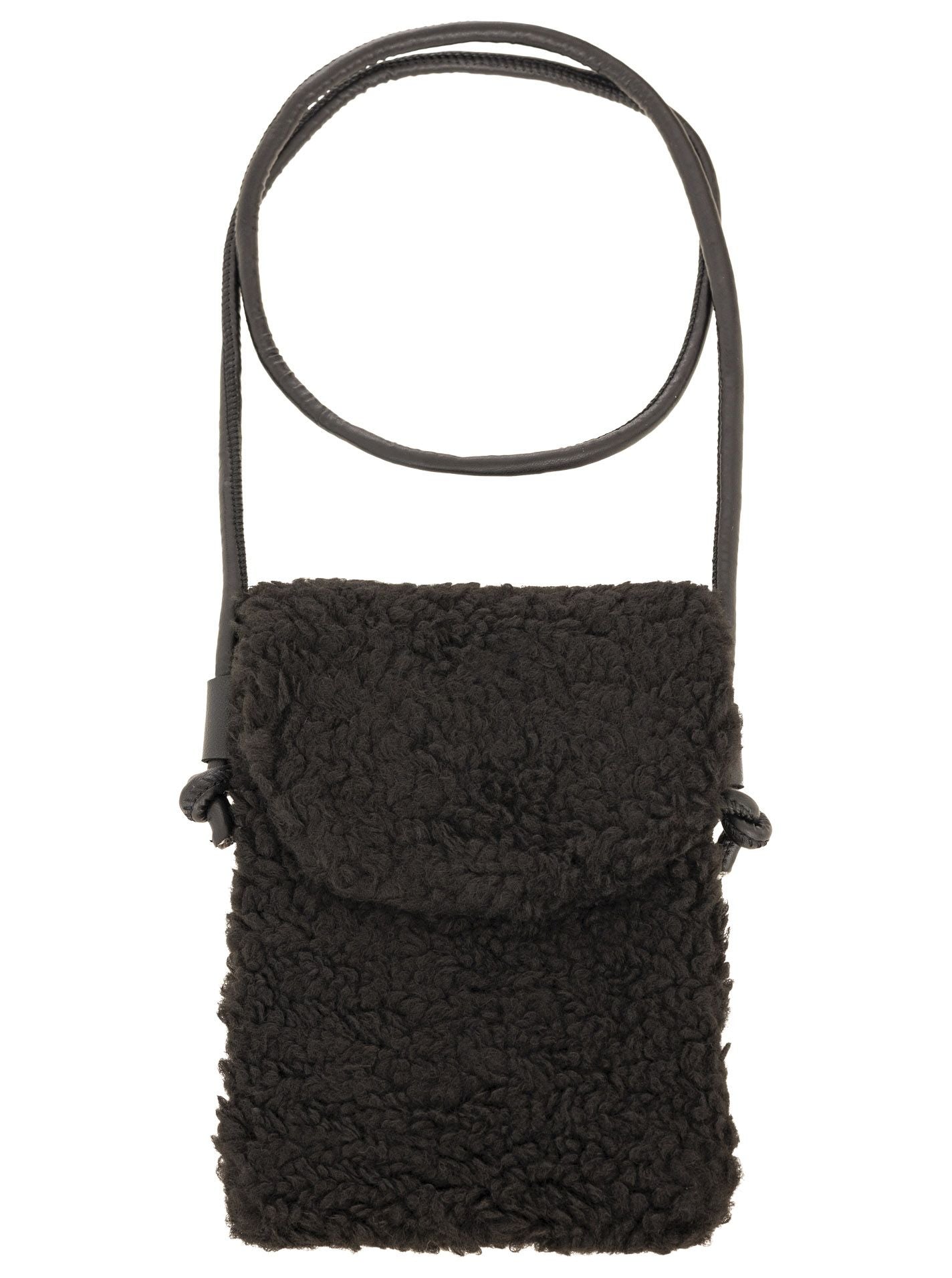 💕 Zwillingsherz Handytasche "Teddy" Schwarz