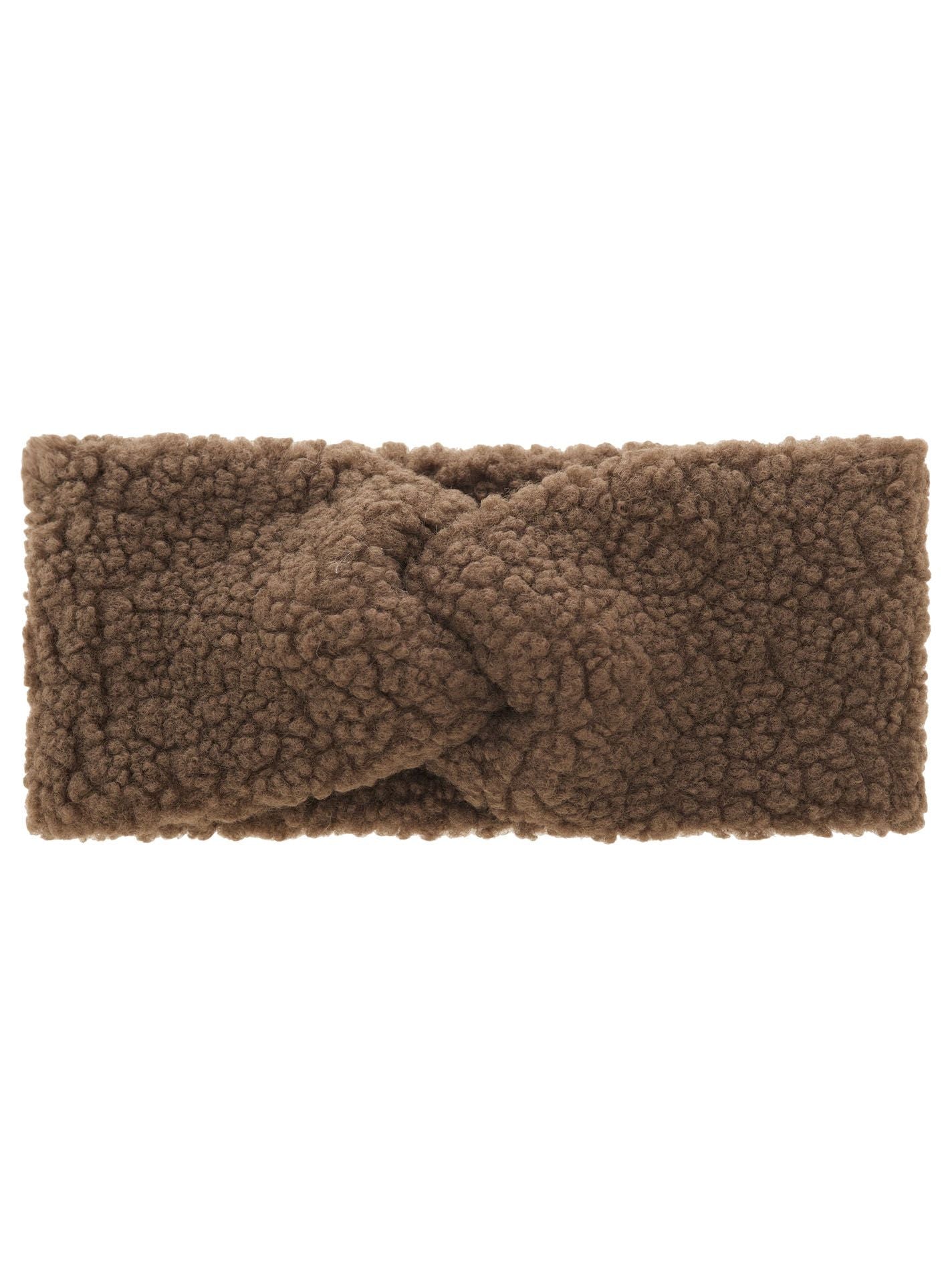 💕 Zwillingsherz Stirnband "Teddy" Braun