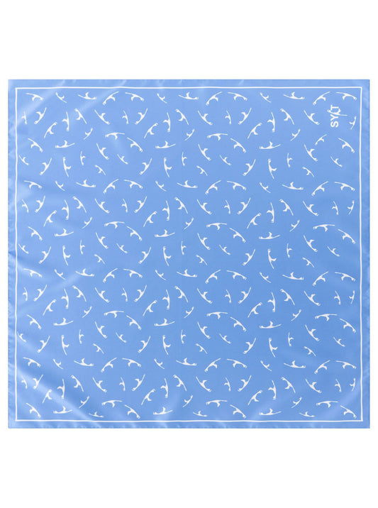 💕 Zwillingsherz Nickituch "Sylt" Hellblau