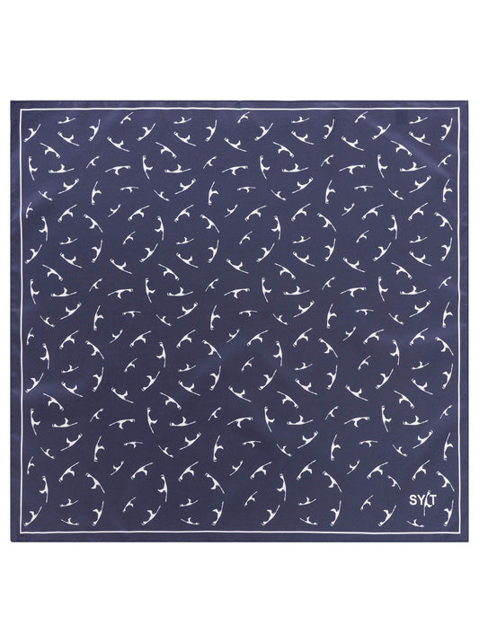 💕 Zwillingsherz Nickituch "Sylt" Navy