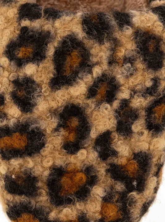 💕 Zwillingsherz Hausschuhe "Leo" Beige Schwarz