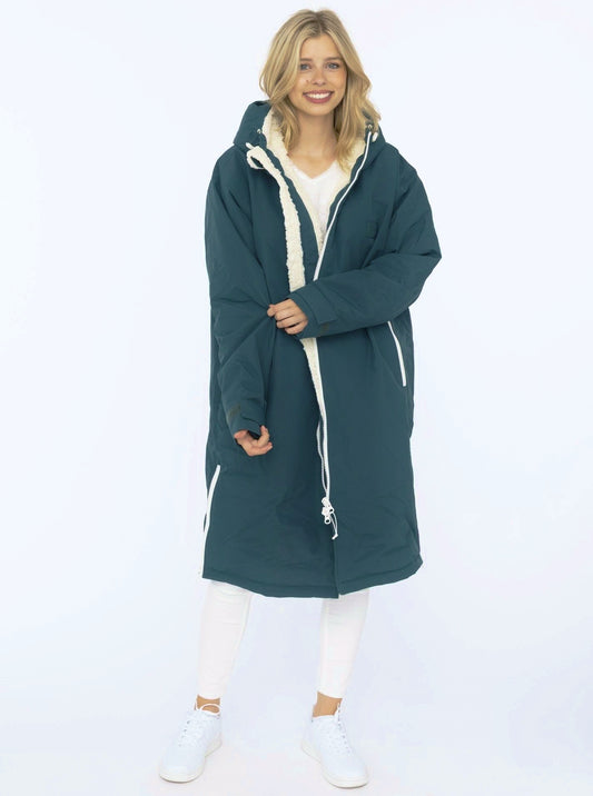 💕 Zwillingsherz Oversize "Windjacke ZH" Windmantel Petrol
