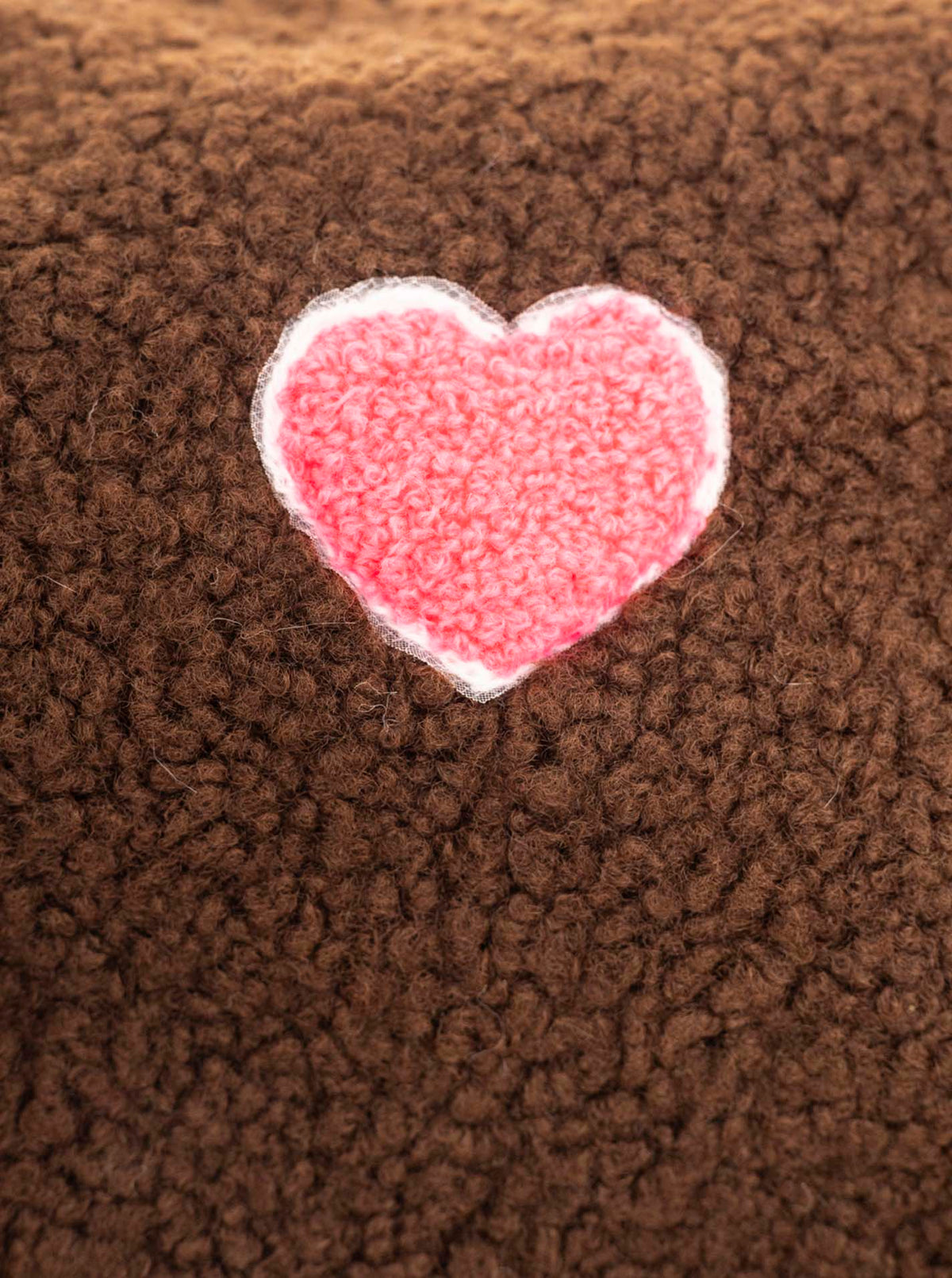 💕 Zwillingsherz XXL Weekender "Teddy & Herz" Braun