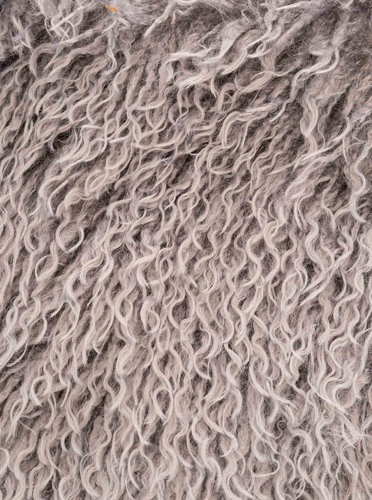 💕 Zwillingsherz Shopper XXL "Flauschig" Grau
