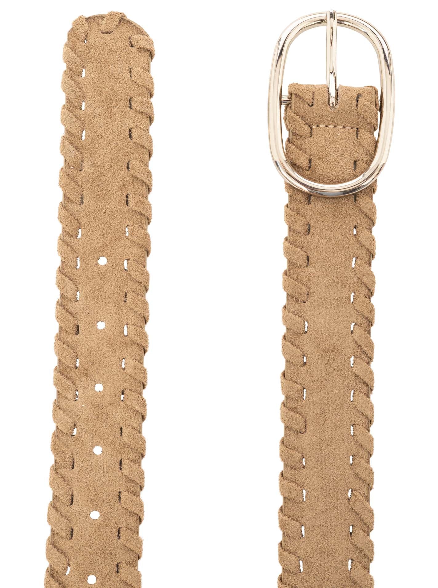 Gürtel "Flechtlook Classic" Taupe