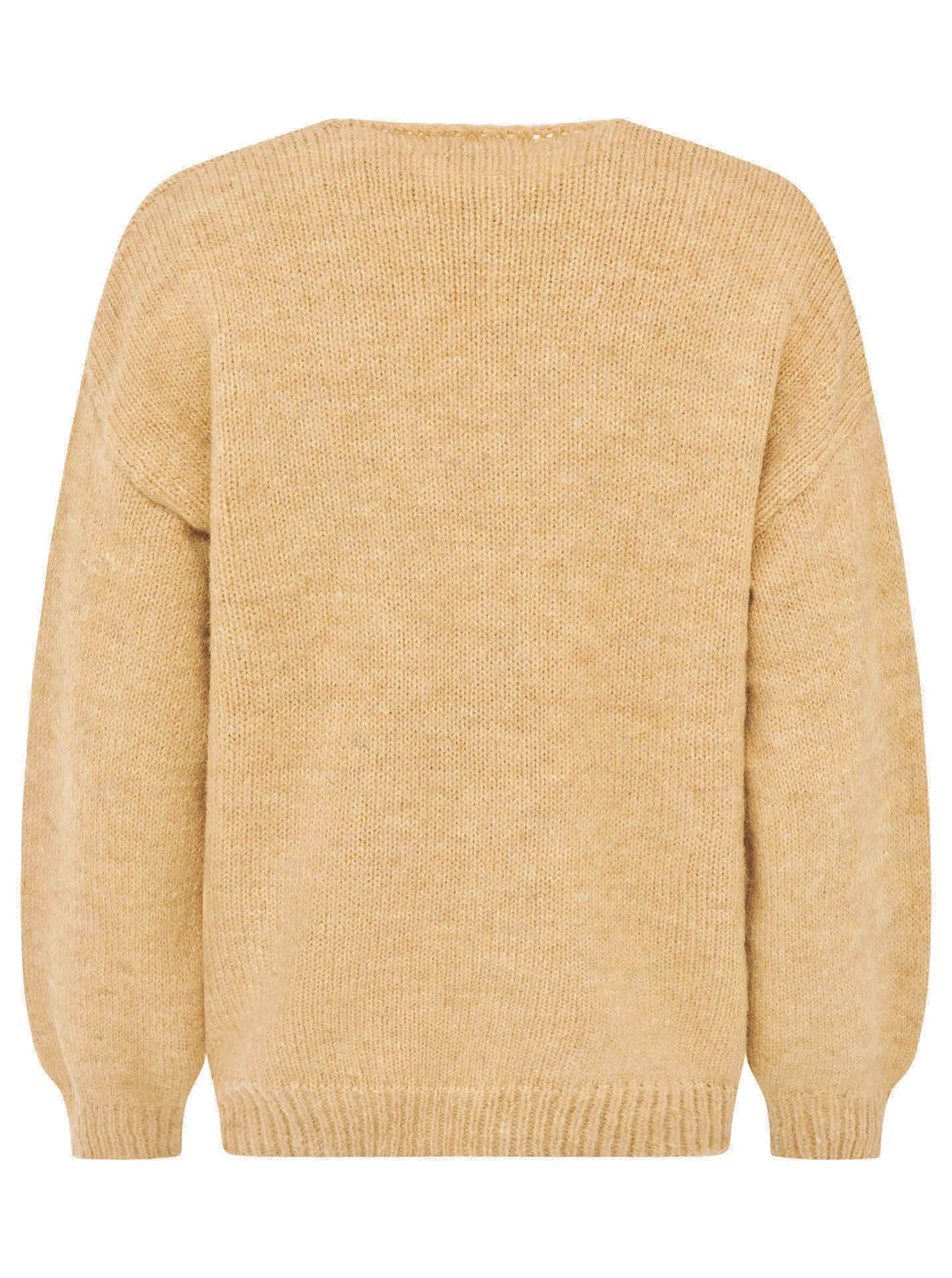 đź’• Zwillingsherz Oversize Pullover Pulli "Love More" Beige