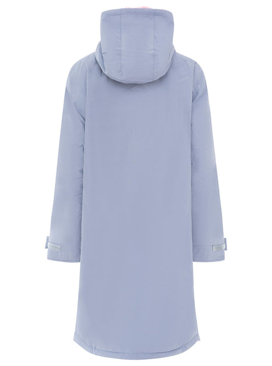 💕 Zwillingsherz Oversize "Windjacke" Windmantel Jeansblau
