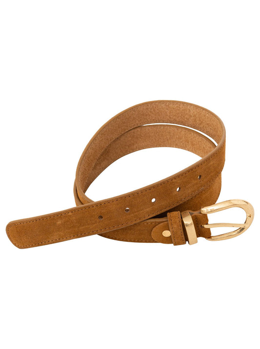 Gürtel "Uni" 100 % Leder Braun
