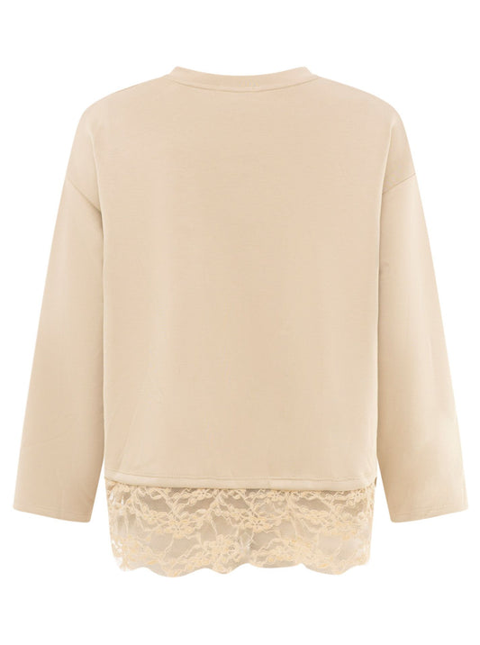 💕 Zwillingsherz Shirt Soft Touch Longsleeve "Spitze"