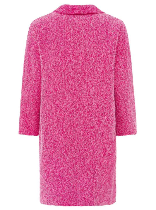 💕 Zwillingsherz Mantel "Flauschig" Neonpink