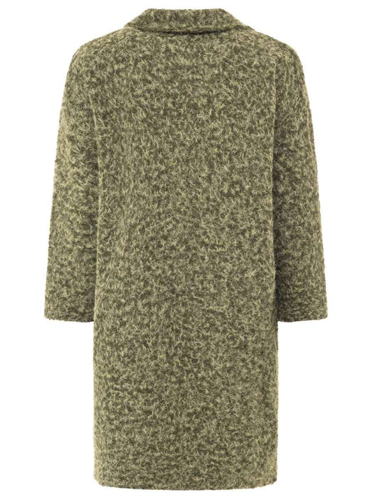 💕 Zwillingsherz Mantel "Flauschig" Khaki