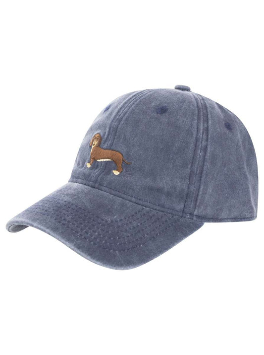 💕 Zwillingsherz Cap "Dackel" Jeans