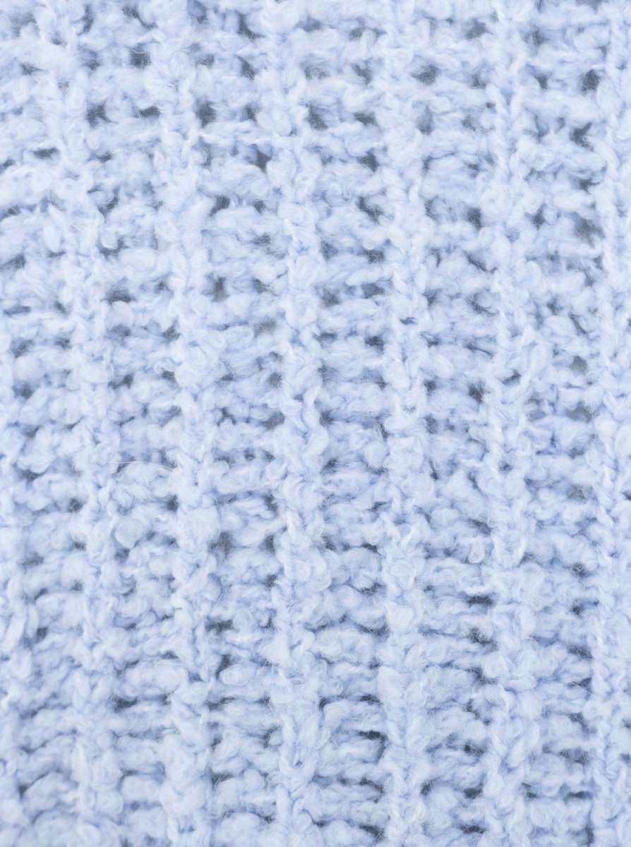 đź’• Zwillingsherz Strickpullover "Soft Knit" Hellblau