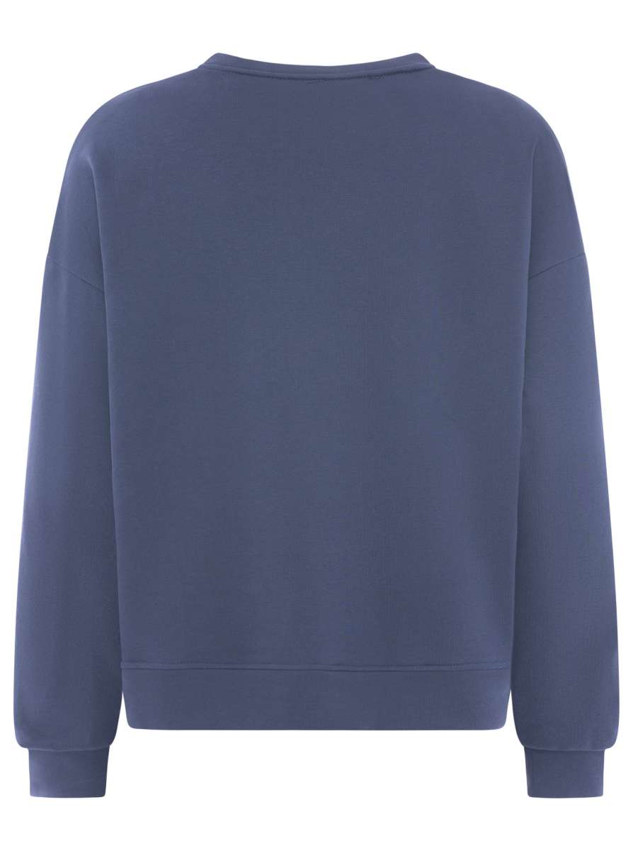 đź’• Zwillingsherz Sweatshirt "Patch & Herz" Sweater Navy