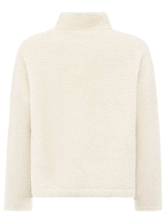 💕 Zwillingsherz Teddyfleece Jacke "Dress" Wollweiß