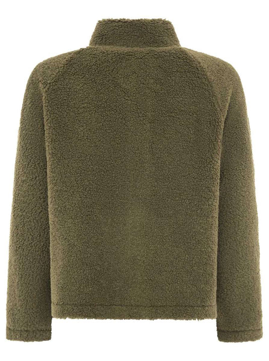 💕 Zwillingsherz Teddyfleece Jacke "Dress" Khaki