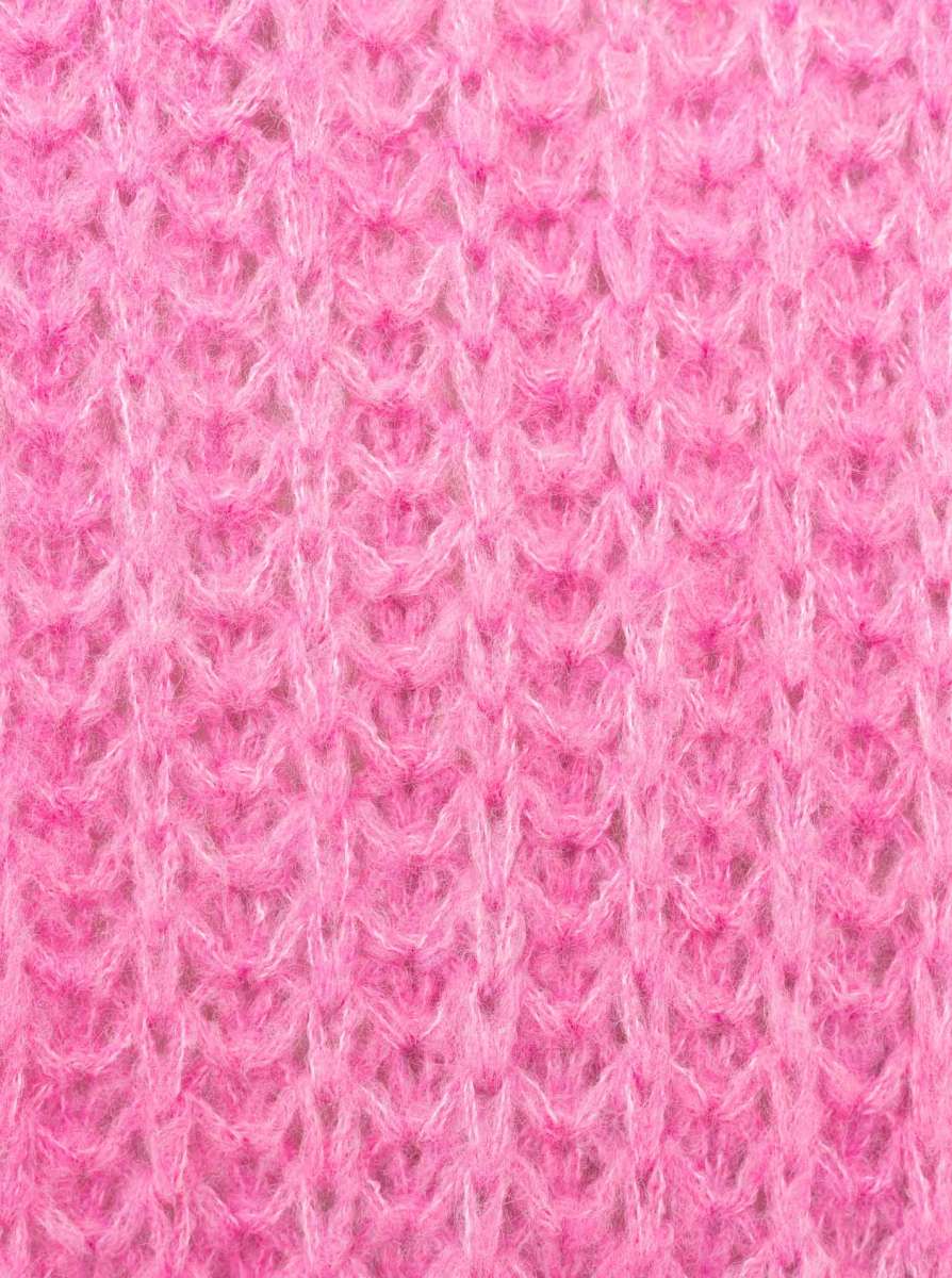 💕 Zwillingsherz Pullover "Große Maschen" Pink